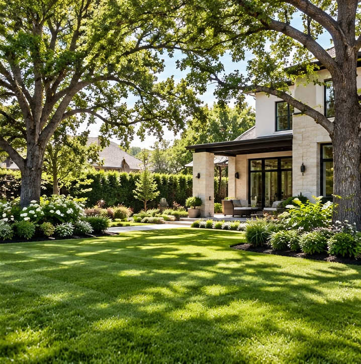 Demonstration photography for landscaping